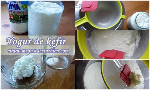 yogur de kefir receta