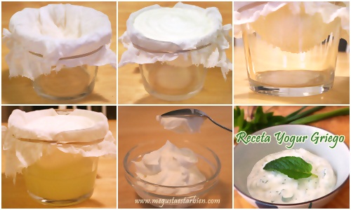 Como se hace yogur griego